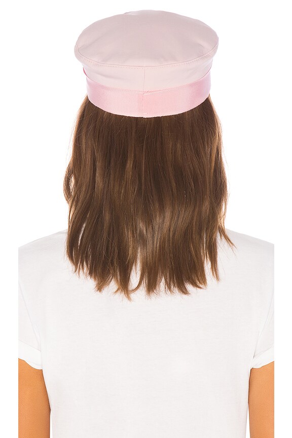 view 2 of 3 Baker Boy Cap in Pink