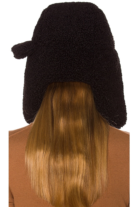view 2 of 3 Ushanka Hat in Black