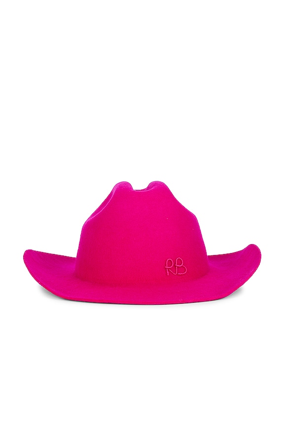 view 2 of 3 Cowboy Hat in Pink