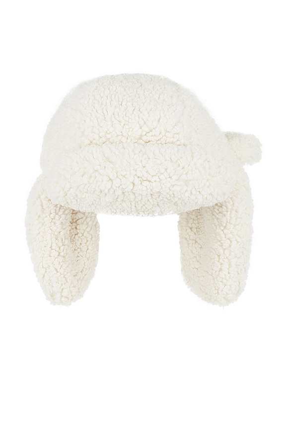 view 1 of 3 CHAPEAU USHANKA in Cream