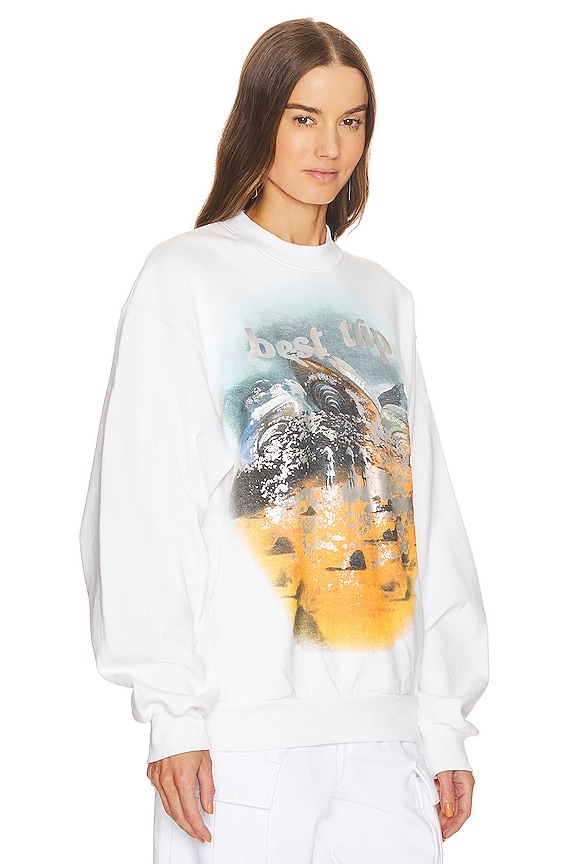 view 2 of 5 BEST TRIP クルーネック in White