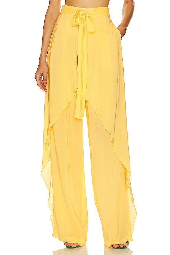 view 1 of 4 БРЮКИ VERA in Yellow