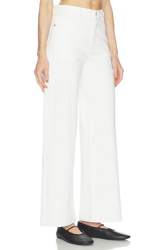 view 2 of 6 Wide Leg Jeans in White