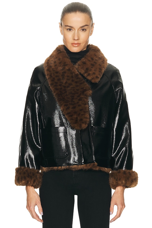 view 2 of 3 BLOUSON REVOLVE X JJ in Black