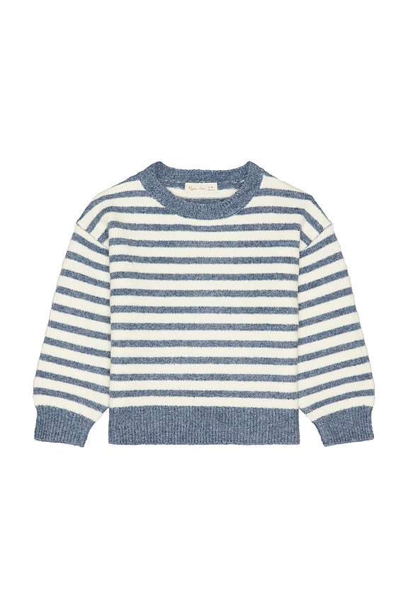 view 1 of 5 Mountain Sweater in Maritime Stripe