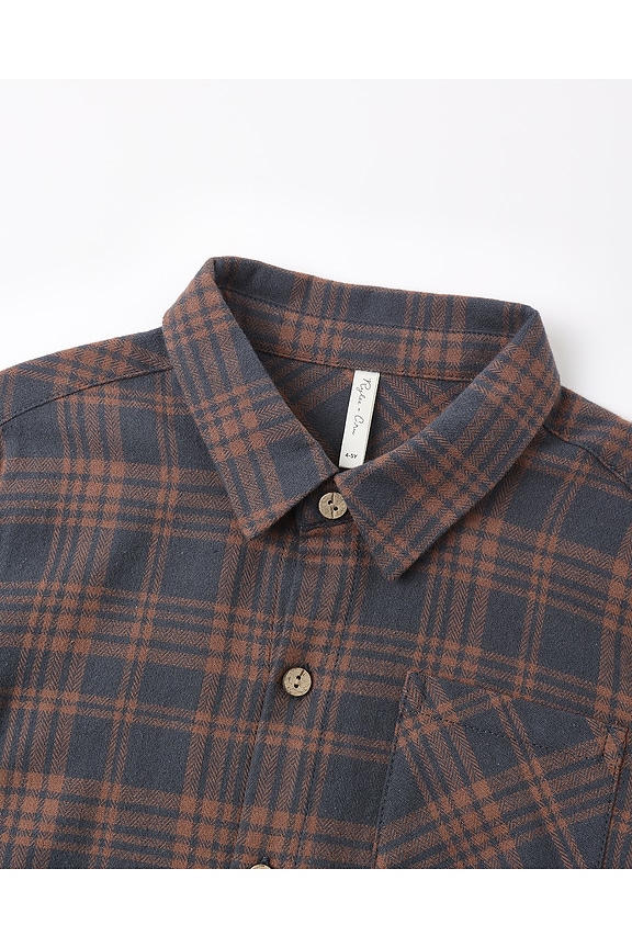 view 2 of 4 CAMISA ABOTONADA COLLARED in Midnight