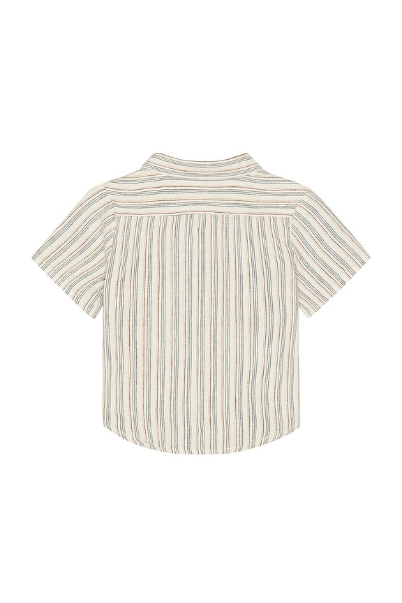 view 2 of 4 Collared Short Sleeve Shirt in Nautical Stripe