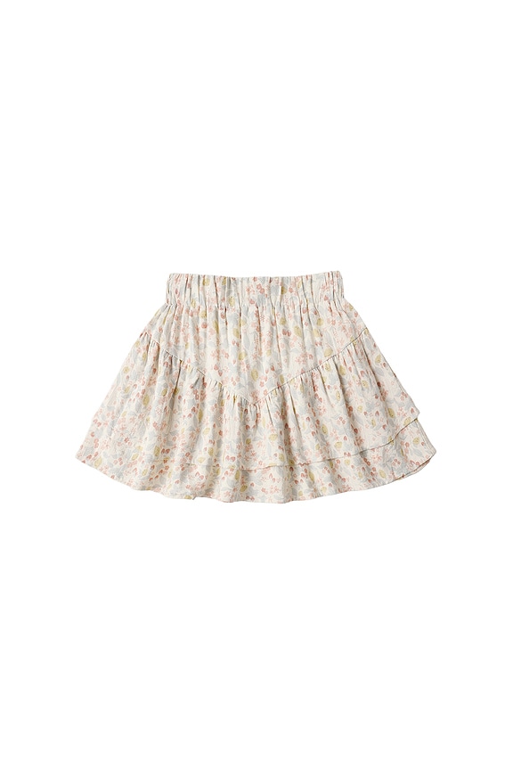 view 1 of 5 Tiered Mini Skirt in Summer Garden