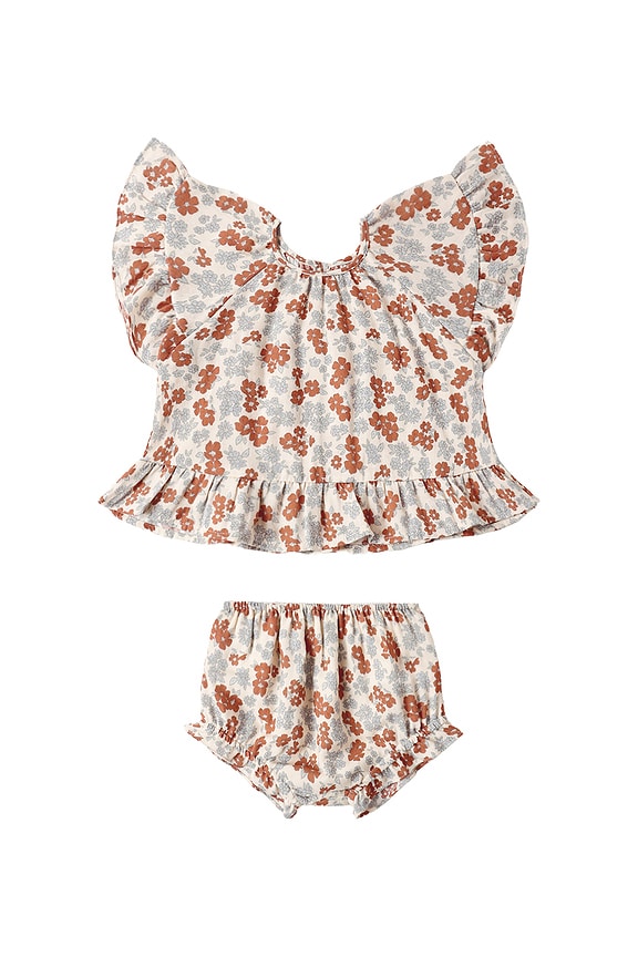 view 1 of 6 CONJUNTO DE TOP Y BRAGUITA in Americana Floral