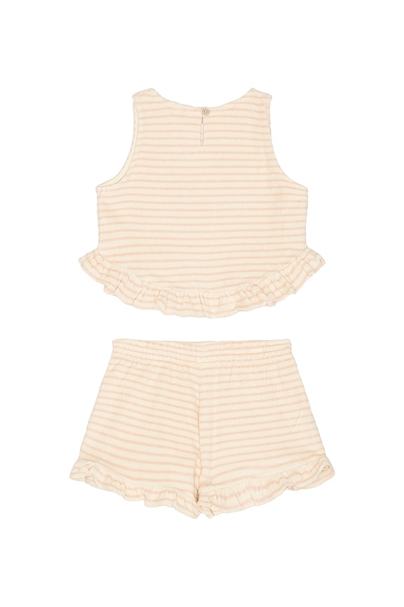 view 2 of 2 Faye Set in Pink Stripe