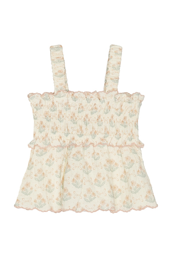 view 1 of 2 Smocked Tank in Blossom