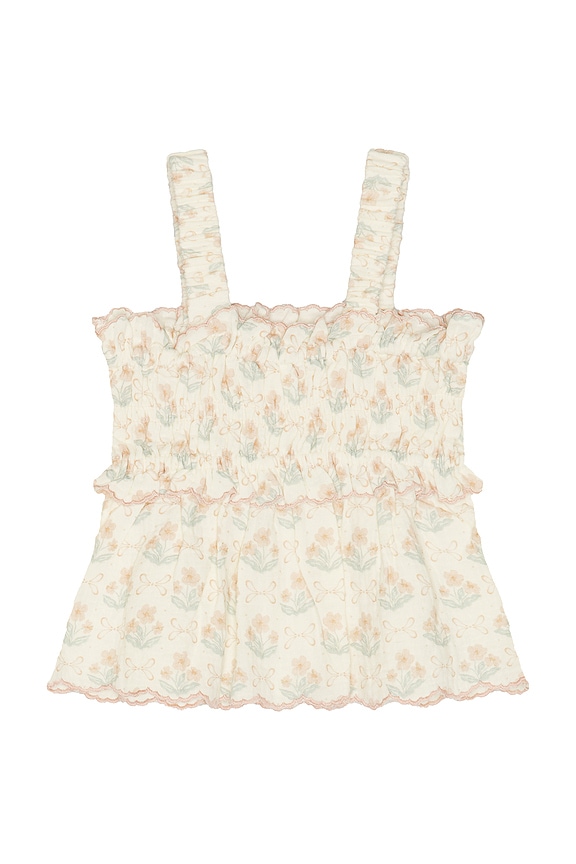 view 2 of 2 Smocked Tank in Blossom