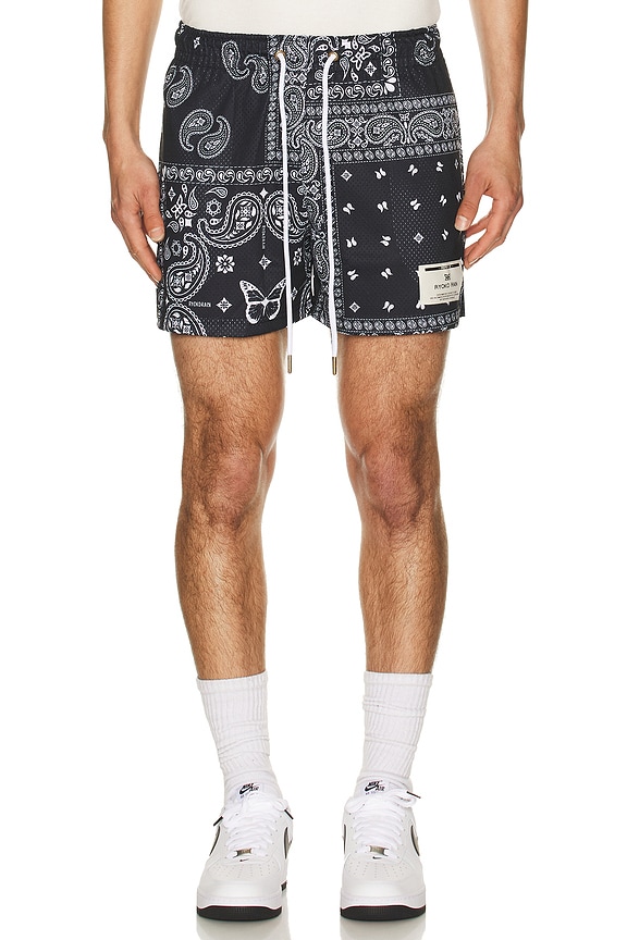 view 1 of 5 Original Paisley Shorts in Black