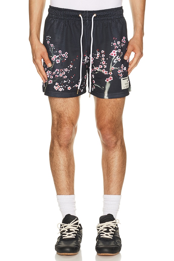view 1 of 6 SHORT CHERRY BLOSSOM in Black