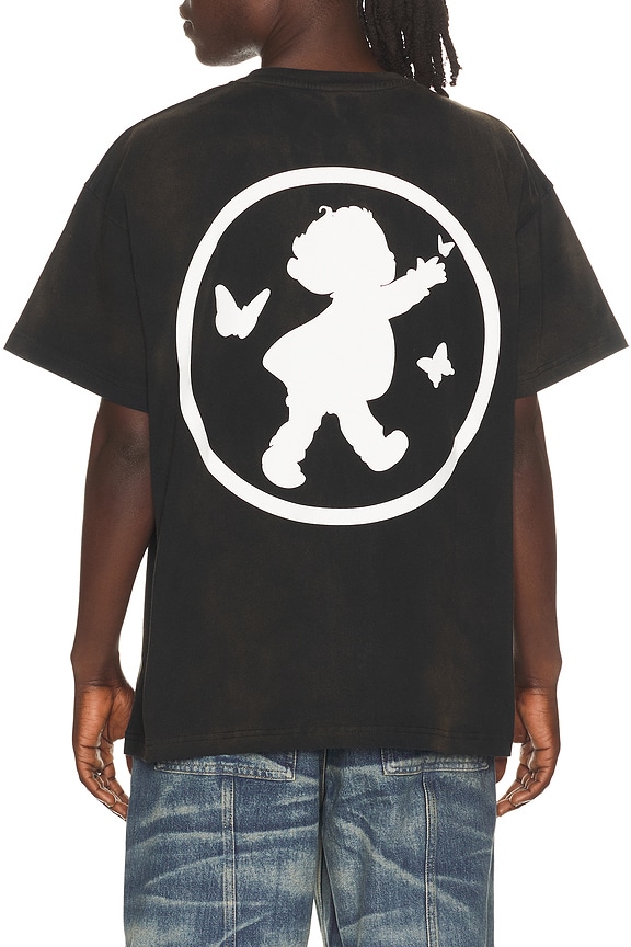 view 2 of 4 T-SHIRT in Faded Black