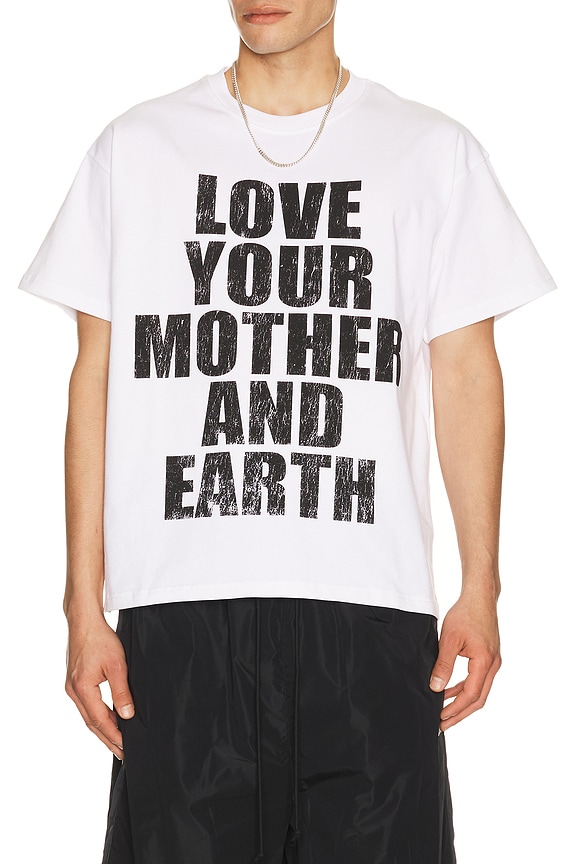 view 1 of 4 Love Your Mother Tee in White