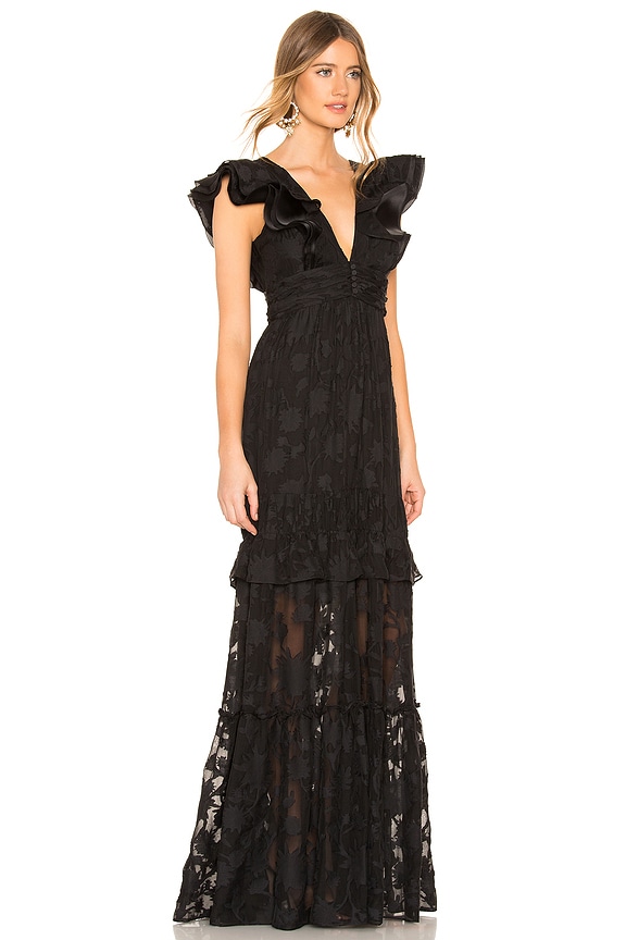 view 2 of 3 Violet Gown in Black