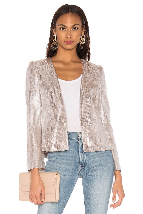 view 1 of 4 Daisy Blazer in Silver