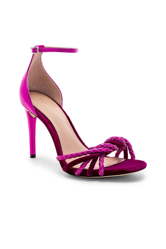 view 2 of 5 Aubrey Sandal in Magenta