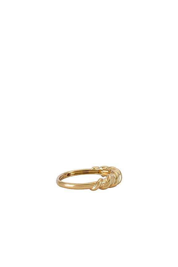 view 2 of 4 BAGUE CROISSANT in Gold