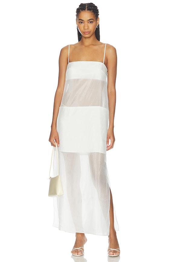 view 1 of 4 MAXIVESTIDO COVE in White