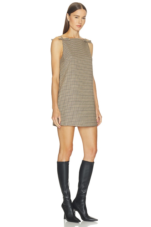 Check Gigi Mini Dress