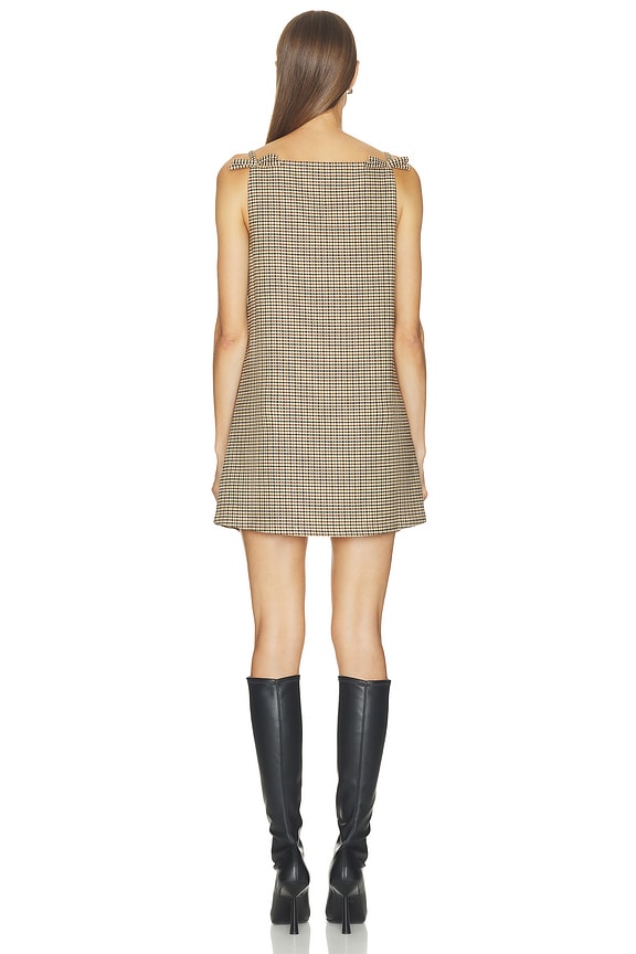 Check Gigi Mini Dress