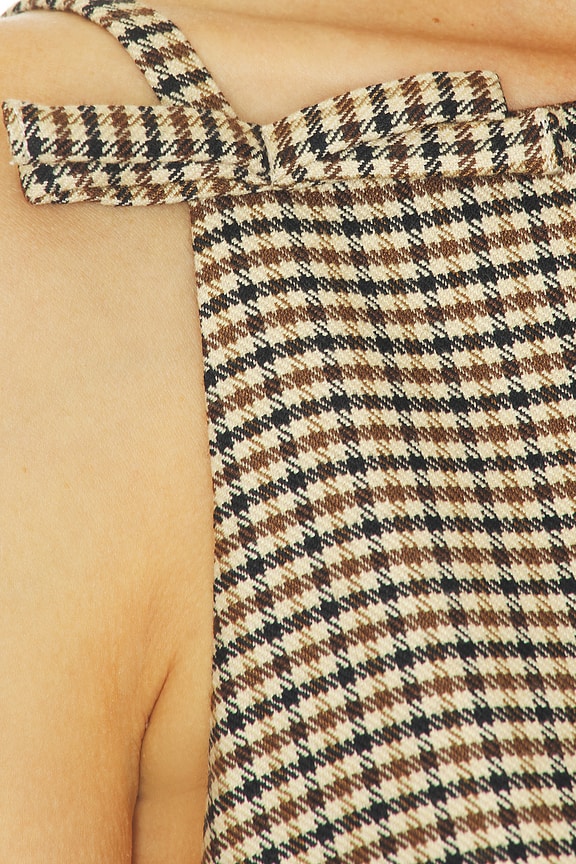 Check Gigi Mini Dress