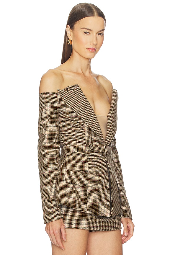 view 2 of 5 Delaney Blazer in Houndstooth