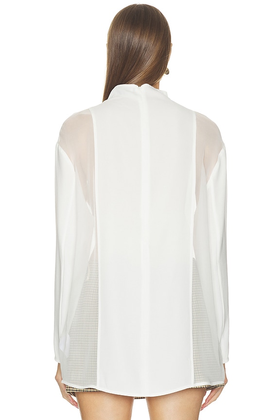 Mockneck Silkshirt