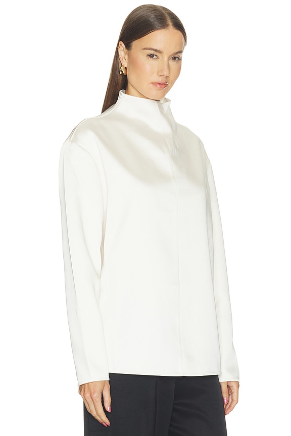view 2 of 4 Windsor Blouse in White