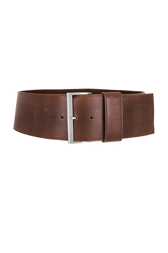 view 1 of 3 CEINTURE LARGE CLASSIQUE in Chestnut