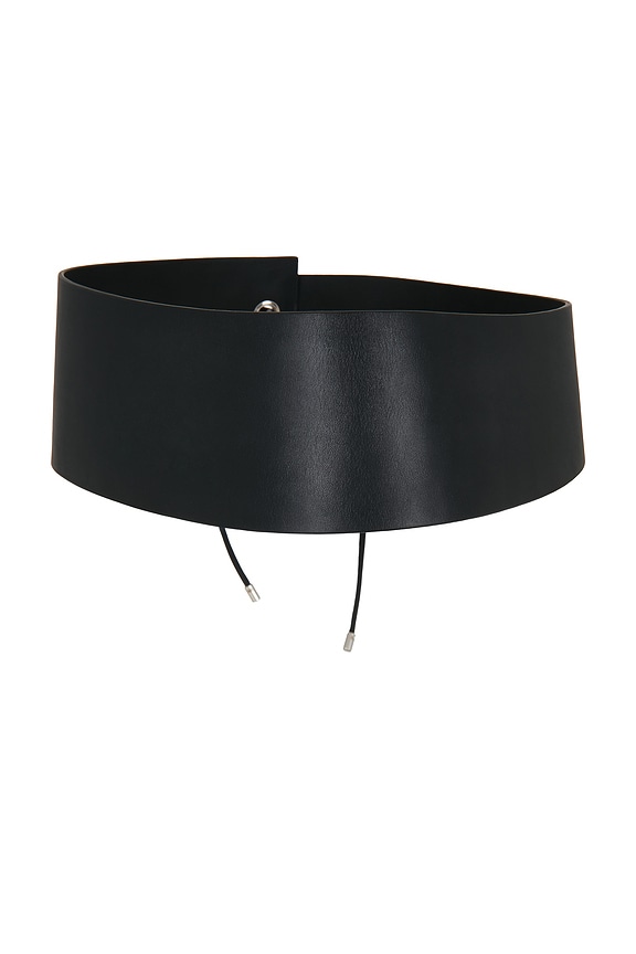 view 2 of 3 Asymmetric Belt in Black
