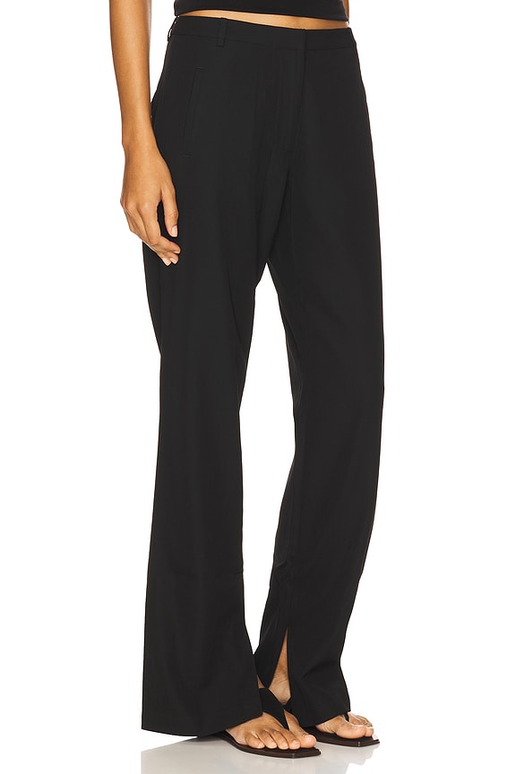view 2 of 6 St Agni 90s Split Leg Pants in Black