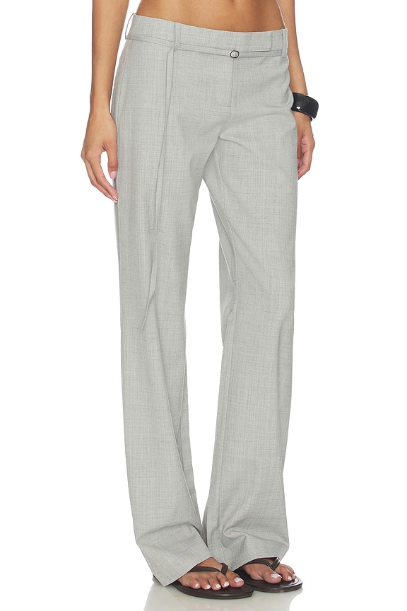 view 2 of 6 90s Belt Minimal Pants in Concrete