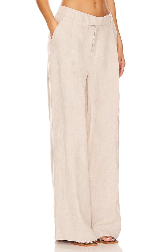 view 2 of 4 Overlap Waist Trousers in Natural