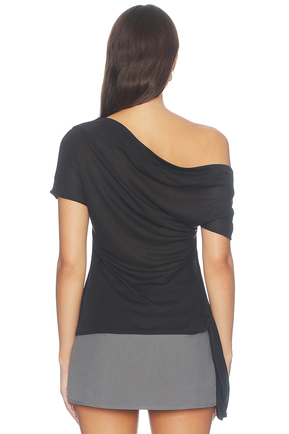 Fine Jersey Off Shoulder Top