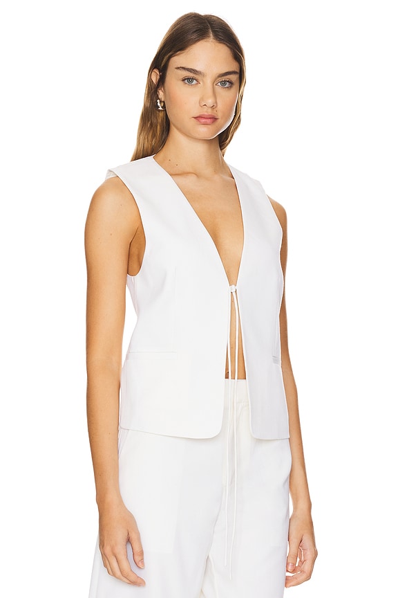 view 2 of 4 CHALECO ROULEAU in Milk