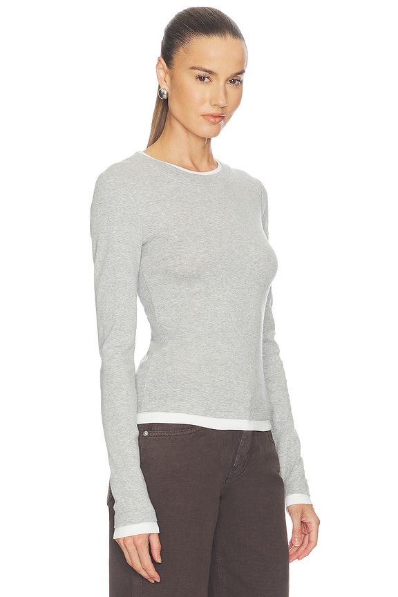 view 2 of 4 MANCHES LONGUES in Grey Marle