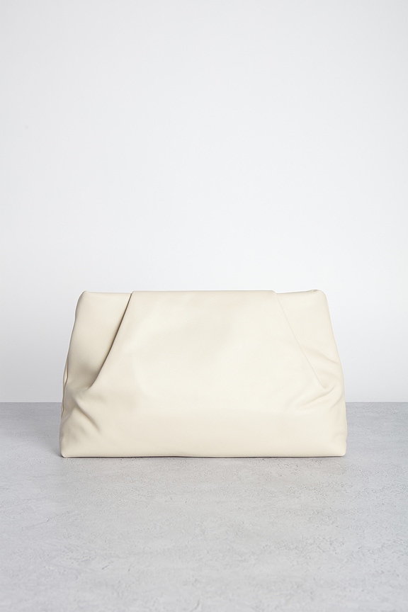 view 2 of 5 Soft Tuck Clutch in Creme