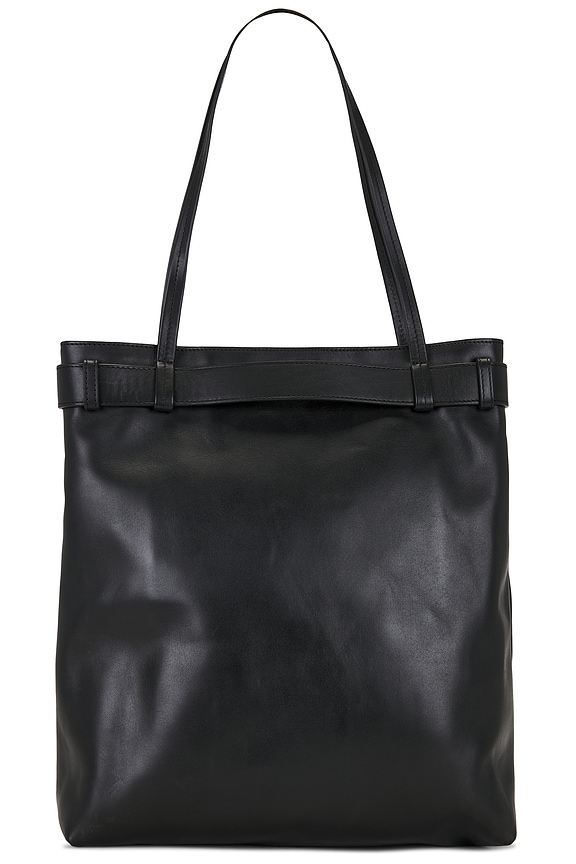 view 2 of 4 Belt Detail Tote in Black