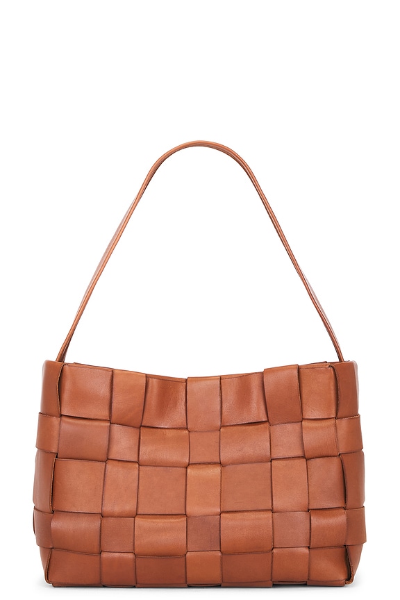 view 2 of 6 BOLSO TOTE TEJIDO in Chestnut