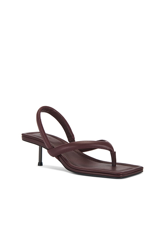 view 2 of 5 THONG 자두색 힐 in Plum