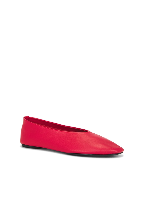 view 2 of 5 Soft Glove Ballet Flat in Rosso