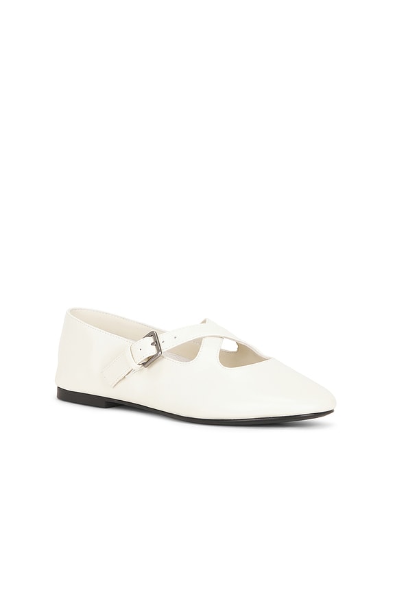 view 2 of 5 ZAPATO PLANO BALLERINA  in Off White
