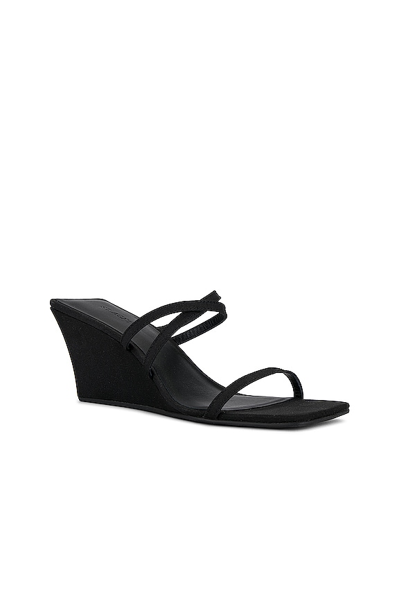 view 2 of 5 КЛИМБЕРЫ С ПЕРЕКРЕЩЕННЫМИ РЕМЕШКАМИ in Black