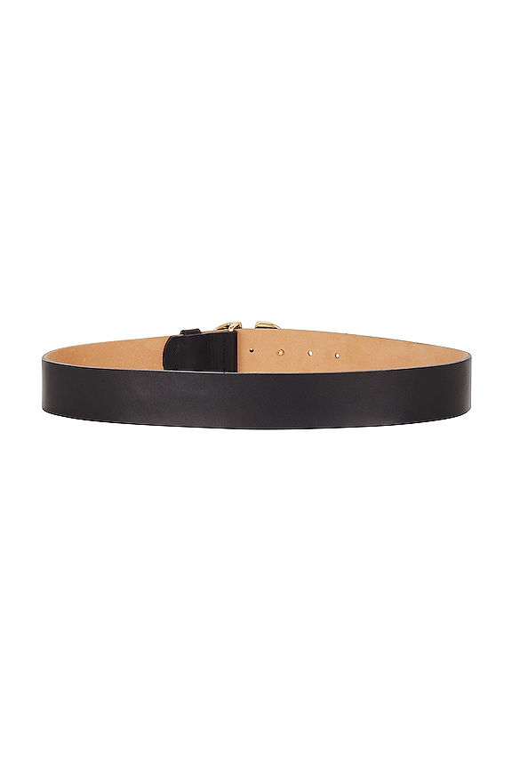 view 2 of 3 Amelia Belt in Black & gold