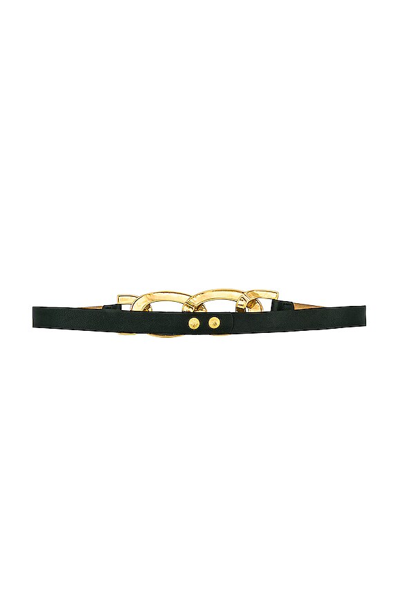 view 2 of 3 Eva Belt in Black & Gold
