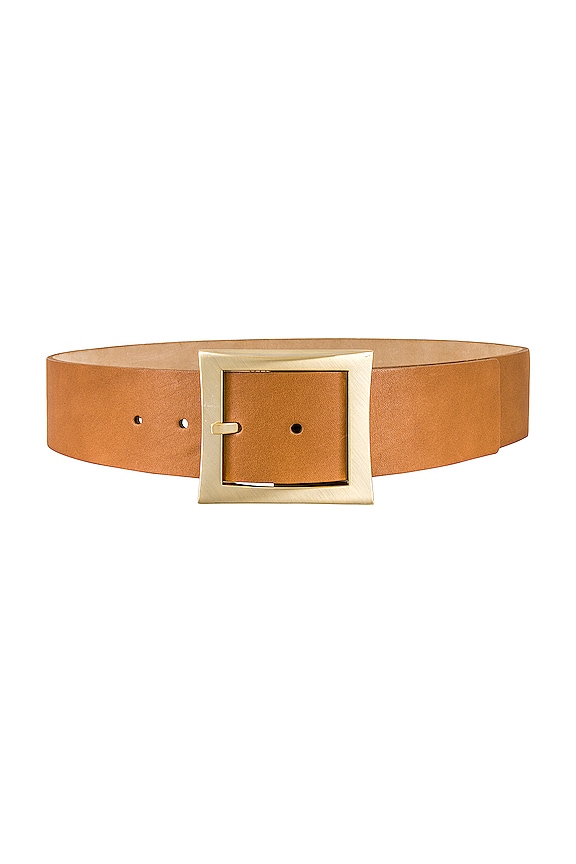 view 1 of 3 Della Belt in Tan & Gold