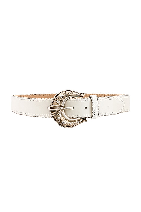 view 1 of 3 Belt in White, Silver & Gold